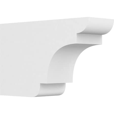 Ekena Millwork Standard New Brighton Architectural Grade PVC Rafter Tail, 5"W X 10"H X 16"L RFTP05X10X16NEB